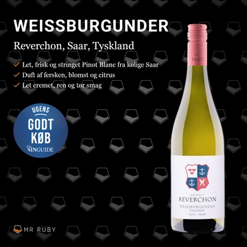 2023 Weissburgunder, Weingut Reverchon, Saar, Tyskland